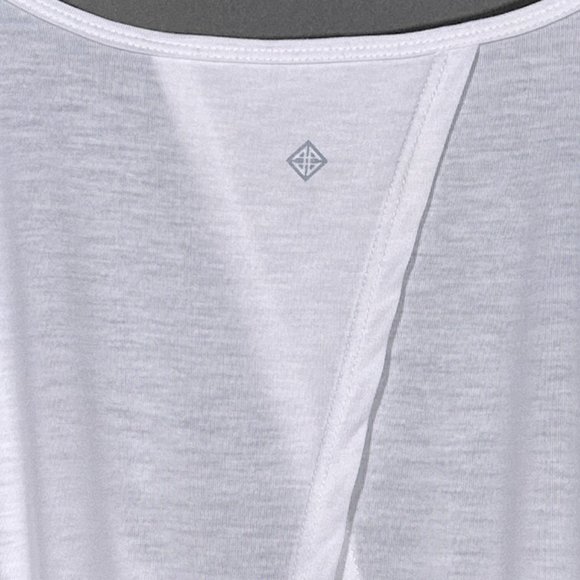 NWT Antonio Melani Sleeveless White Reflect Tank Tie Back‎ Shirt Size XL - Picture 11 of 13